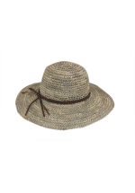 Ladies Seaweed Crochet Summer Hat